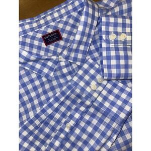 Untuckit Shirt Women 18 Gingham Check Long Sleeve Preppy Summer Rebeche